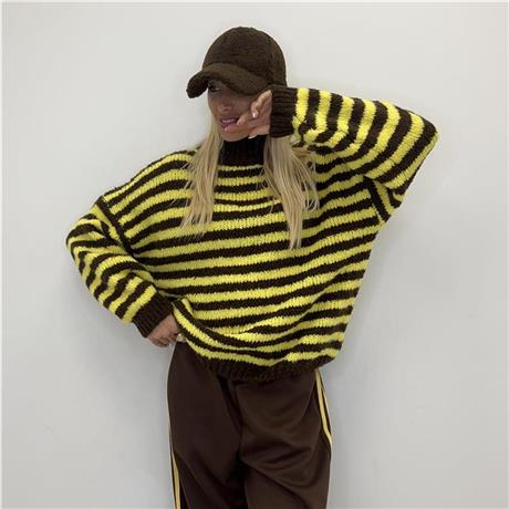 Maglione con mezzo collo JINNY